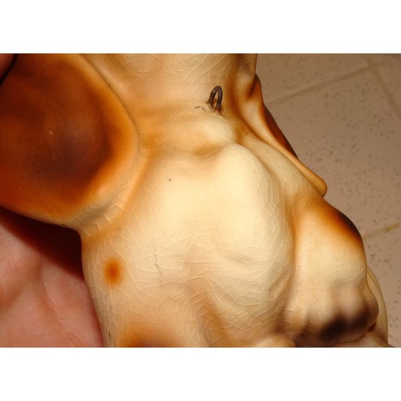 Vintage Ceramic Brinn's Beagle Dog Figurine mcm kitsch collectable 1960's - Picture 13 of 15